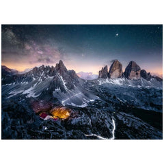 Ravensburger - Puzzle-1000-Pieces-Beautiful-Mountains