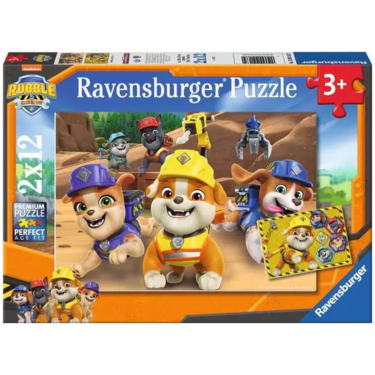 Ravensburger-Puzzle-2x12-Pieces-Action-Toy-Figures