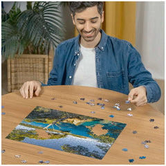 Ravensburger - Puzzle 500 Pezzi Vista Costiera - Puzzle