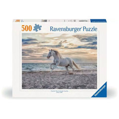 Ravensburger - Puzzle 500 Pezzi Cavallo sulla Spiaggia - Puzzle