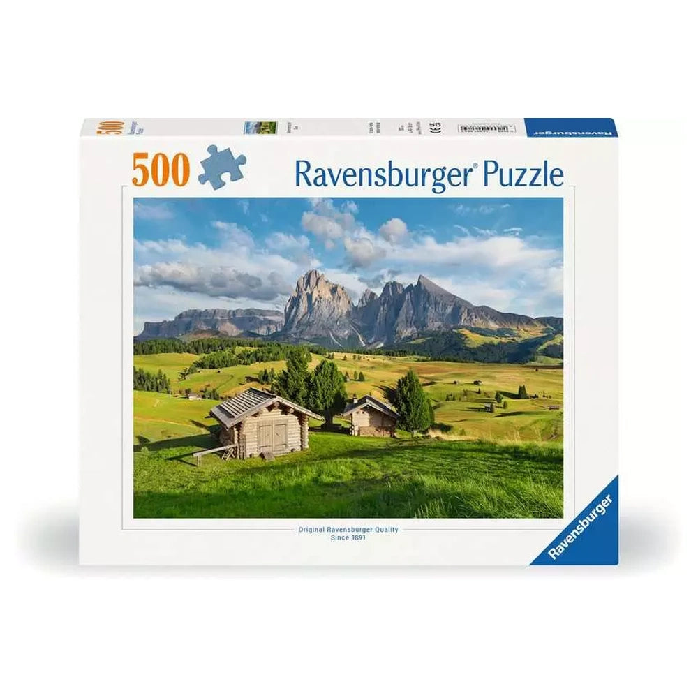 Ravensburger - Puzzles - Alpe di Siusi 500 Piece Jigsaw - Cardboard - 12+ Years