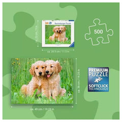 Ravensburger - Puzzle - Cuccioli 3 - 500 Pezzi - 12 Anni - Gioco Educativo