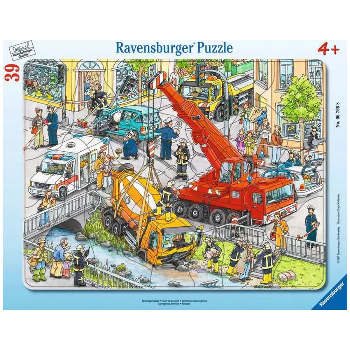 Ravensburger - Rescue Operation - 39 Pieces - Puzzles