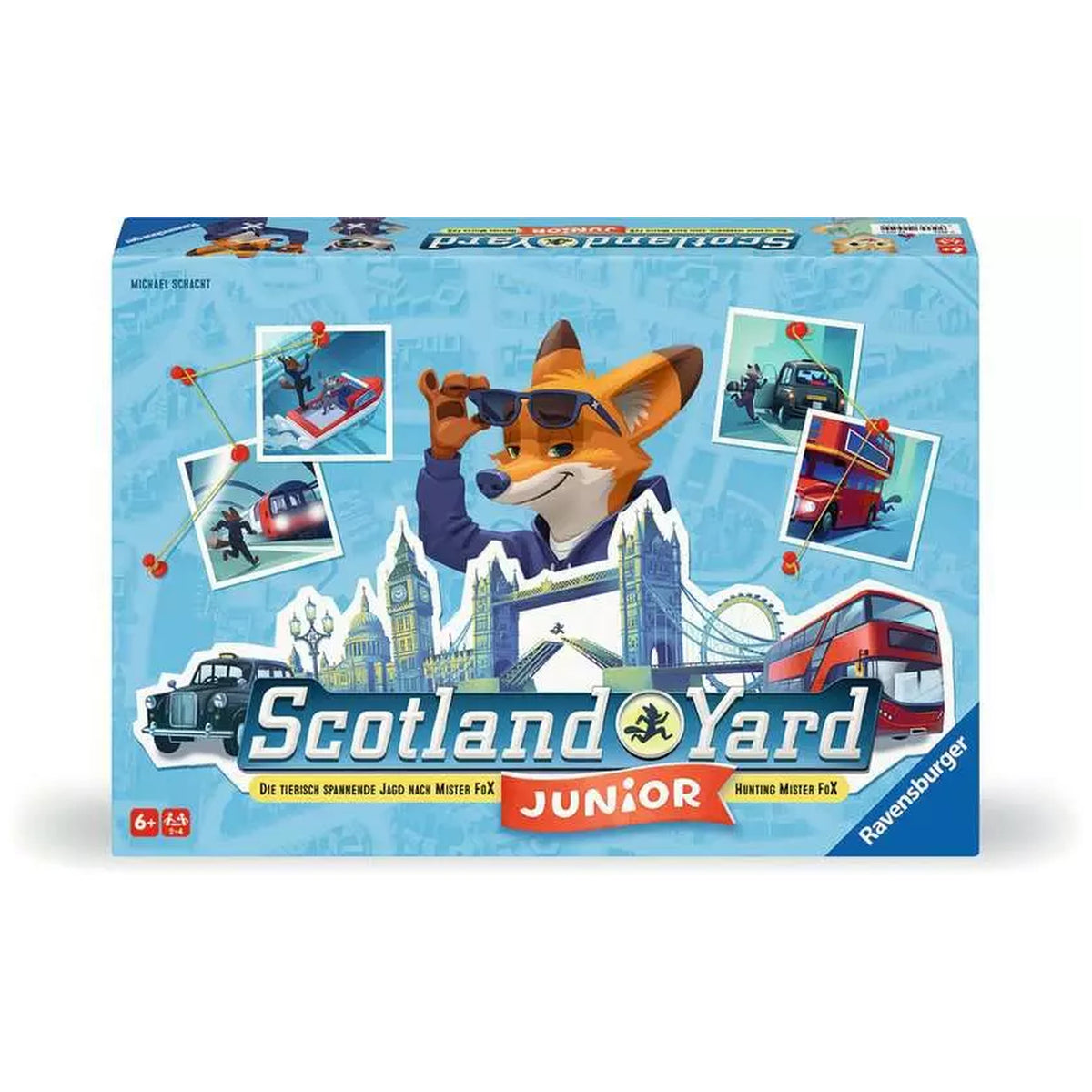 Ravensburger - Scotland Yard Junior - Board Game - Multi-Language Instructions