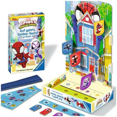 Ravensburger - Spidey And His Amazing Friends Lets Go Spidey Team - Board Game - Multi-Language Instructions