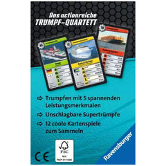 Ravensburger - Super Trump Ocean Giants - Board Game - German Edition