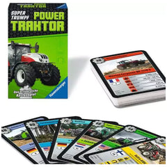 Ravensburger - Super Trump Power Tractor - Gioco da Tavolo - Edizione Tedesca