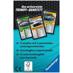 Ravensburger - Super Trump Auto Sportive - Gioco da Tavolo - Edizione Tedesca