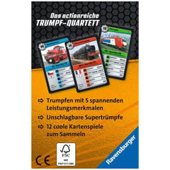 Ravensburger - Super Trump Super Locomotive - Gioco da Tavolo - Edizione Tedesca