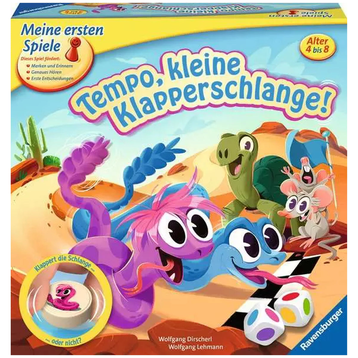 Ravensburger - Tempo Kleine Klapperschlange! - Board Game - German Edition