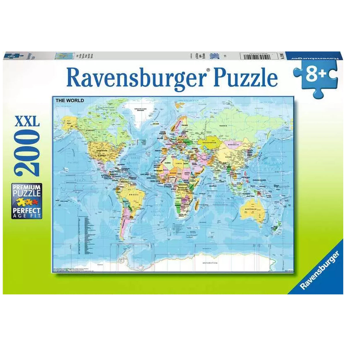 Ravensburger - The World - 200 Pieces - Puzzles
