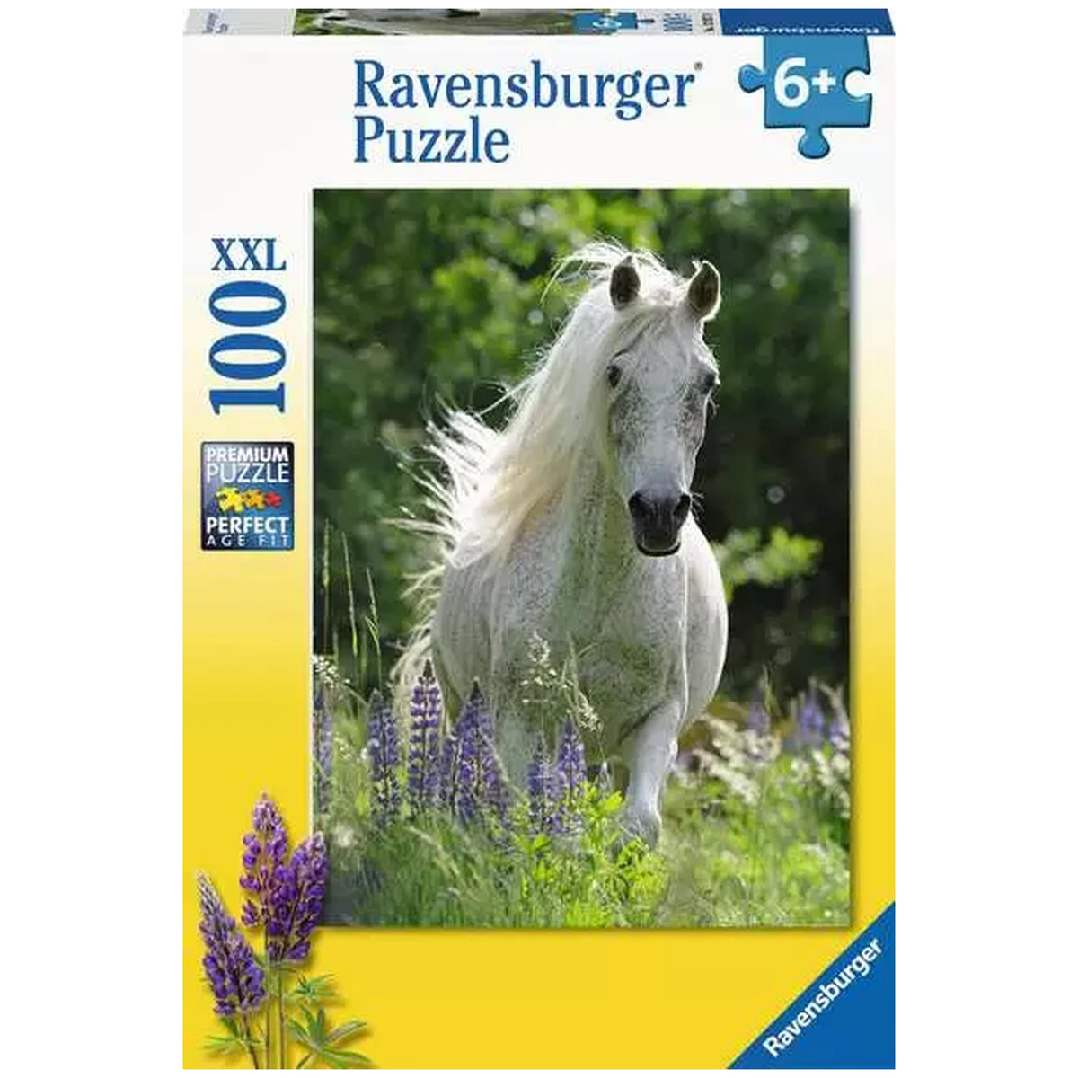 Ravensburger - White Horse - 100 Pieces - Puzzles