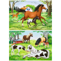 Ravensburger - World Of Horses - 2x24 Pieces - Puzzles