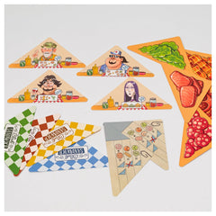 Red Glove - Club Sandwich Board Game Ages 8+ - Fast-Paced Food Truck Memory & Bluffing Card Game for 2-4 Players with 73 Triangular Cards - RG2084 - Italian Edition
