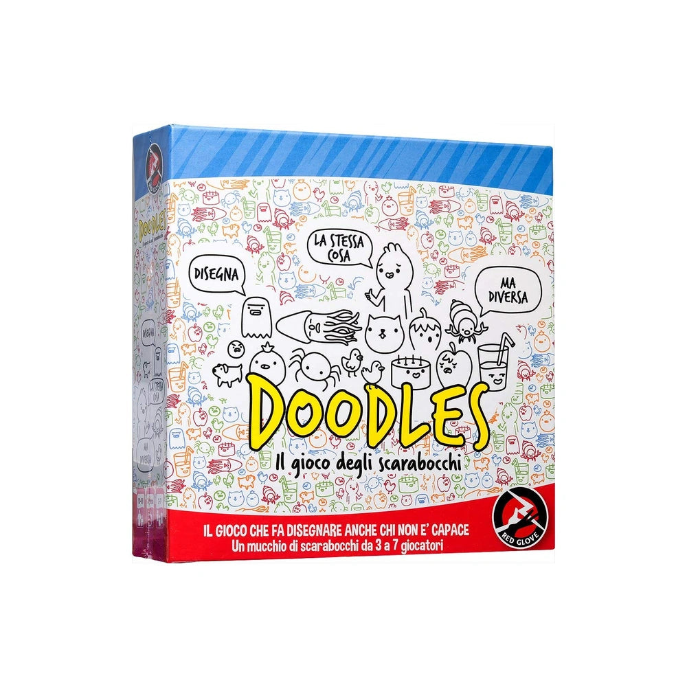 Red Glove - Doodles Party Board Game - Giochi da Tavolo - 10+ - RG2062 - Edizione Italiana