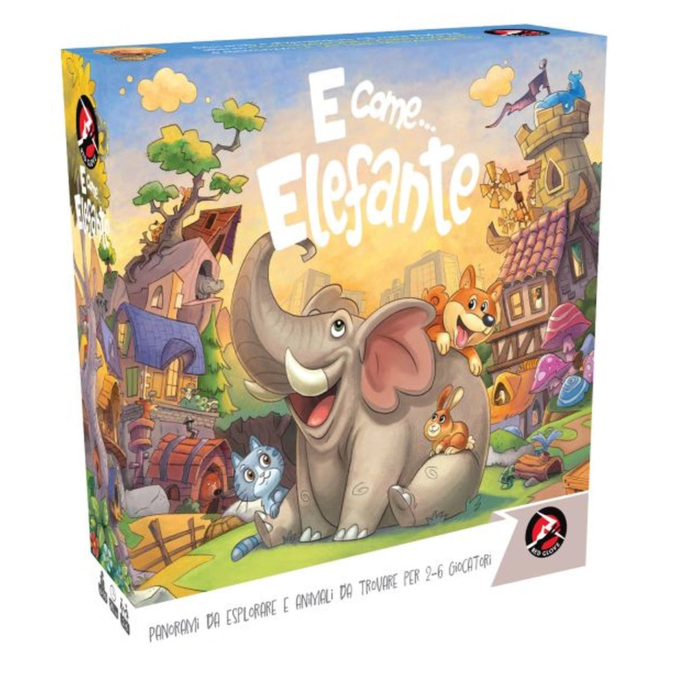Red Glove - E come Elefante - Giochi da Tavolo - 4+ - RG2087 - Edizione Italiana