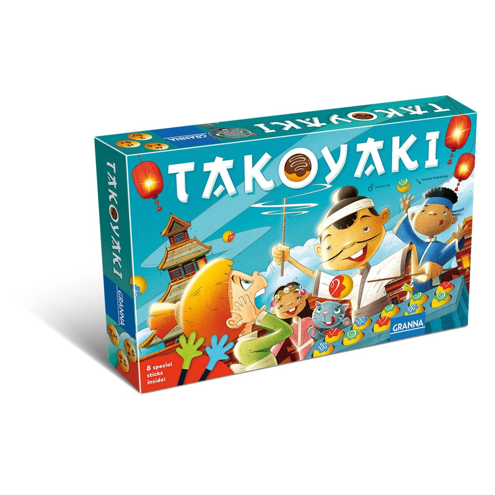 RED GLOVE - Gioco da Tavolo Takoyaki - Giochi da Tavolo - 6+ - Divertimento Veloce - RG2419
