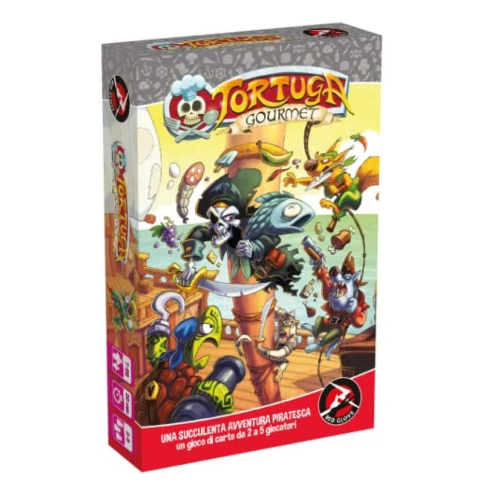 Red Glove - Tortuga Gourmet - Giochi di Carte - 7+ - Set Divertente da Chef Pirata - RG2060 - Edizione Italiana