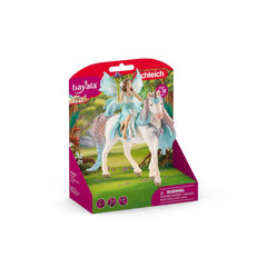 Schleich - Bayala - Fairy Eyela With Princess Unicorn - Action & Toy Figures - 70569