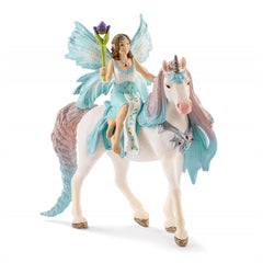 Schleich - Bayala - Fairy Eyela With Princess Unicorn - Action & Toy Figures - 70569