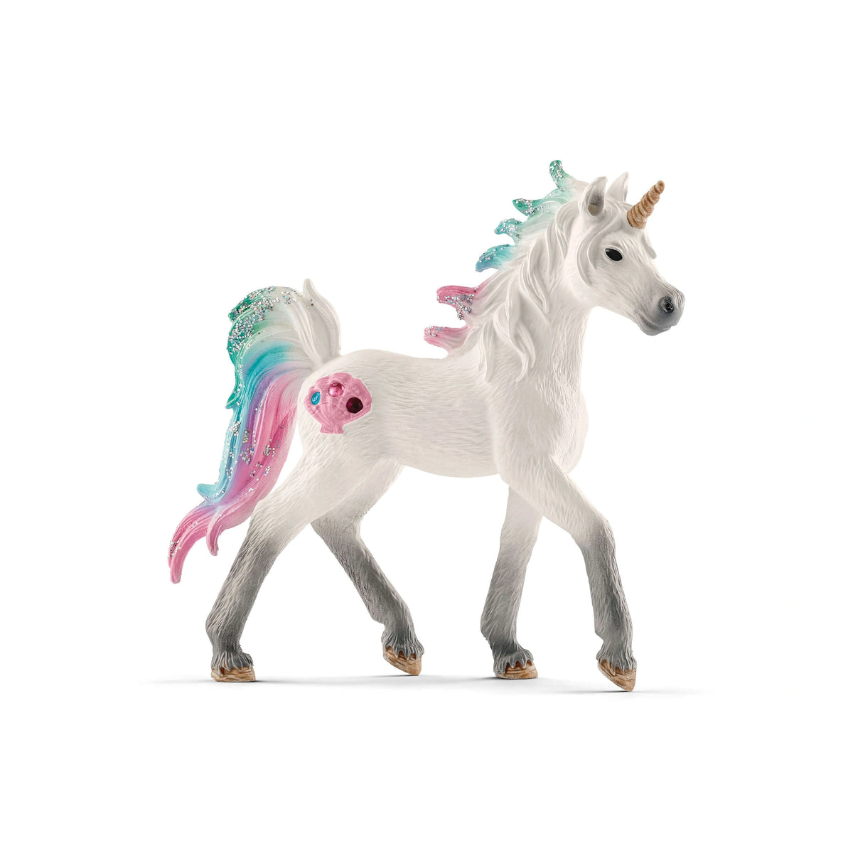 Schleich - Bayala - Sea Unicorn Foal - Action & Toy Figures - 70572