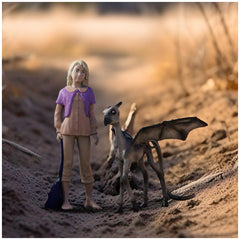 Schleich - Harry Potter - Luna Lovegood™ e Baby Thestral - Figure d'azione e giocattoli - 42636