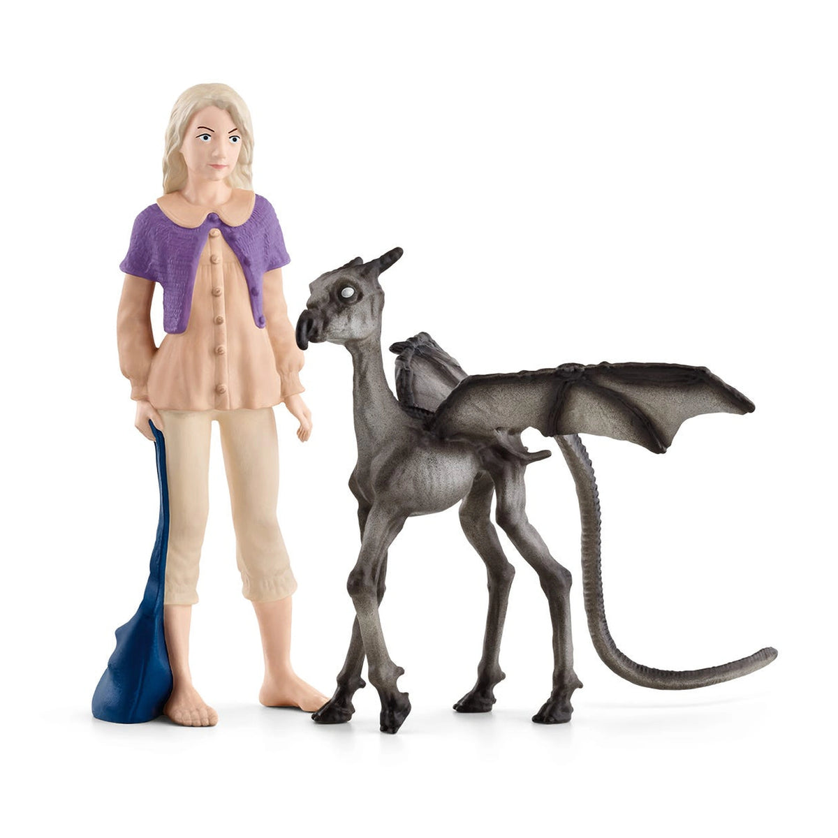 Schleich - Harry Potter - Luna Lovegood™ e Baby Thestral - Figure d'azione e giocattoli - 42636