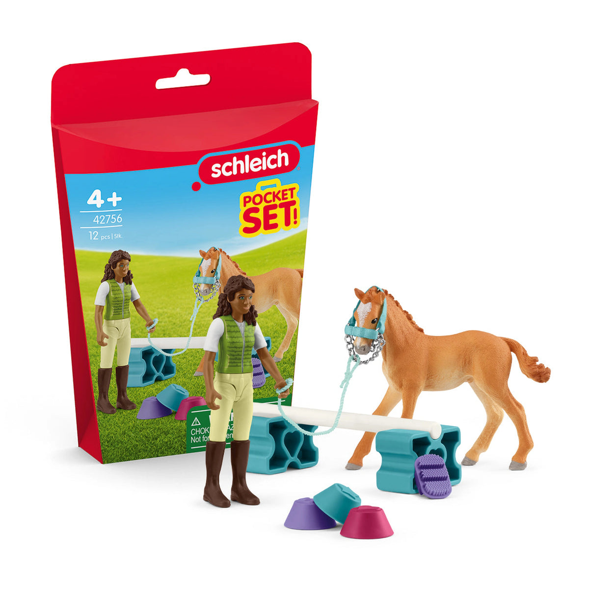 Schleich - Set Pocket Allenamento di Agilità - Giocattoli Playset