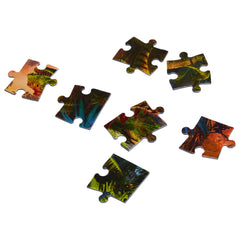 Schmidt Spiele - Dinos, puzzle box in a metal case 100 pieces - puzzles