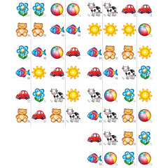 Schmidt Spiele - Domino Junior - Giochi da Tavolo per Bambini