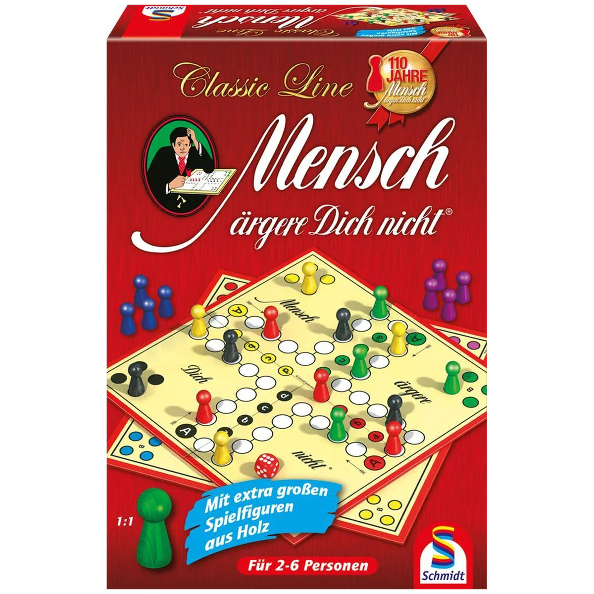 Schmidt Spiele - Don't get angry - Classic Board Games