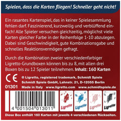 Schmidt Spiele - Ligretto rosso - Giochi per famiglie