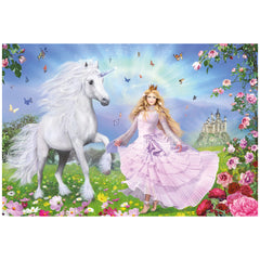 Schmidt Spiele - Principessa degli Unicorni 100 Pz - Puzzle