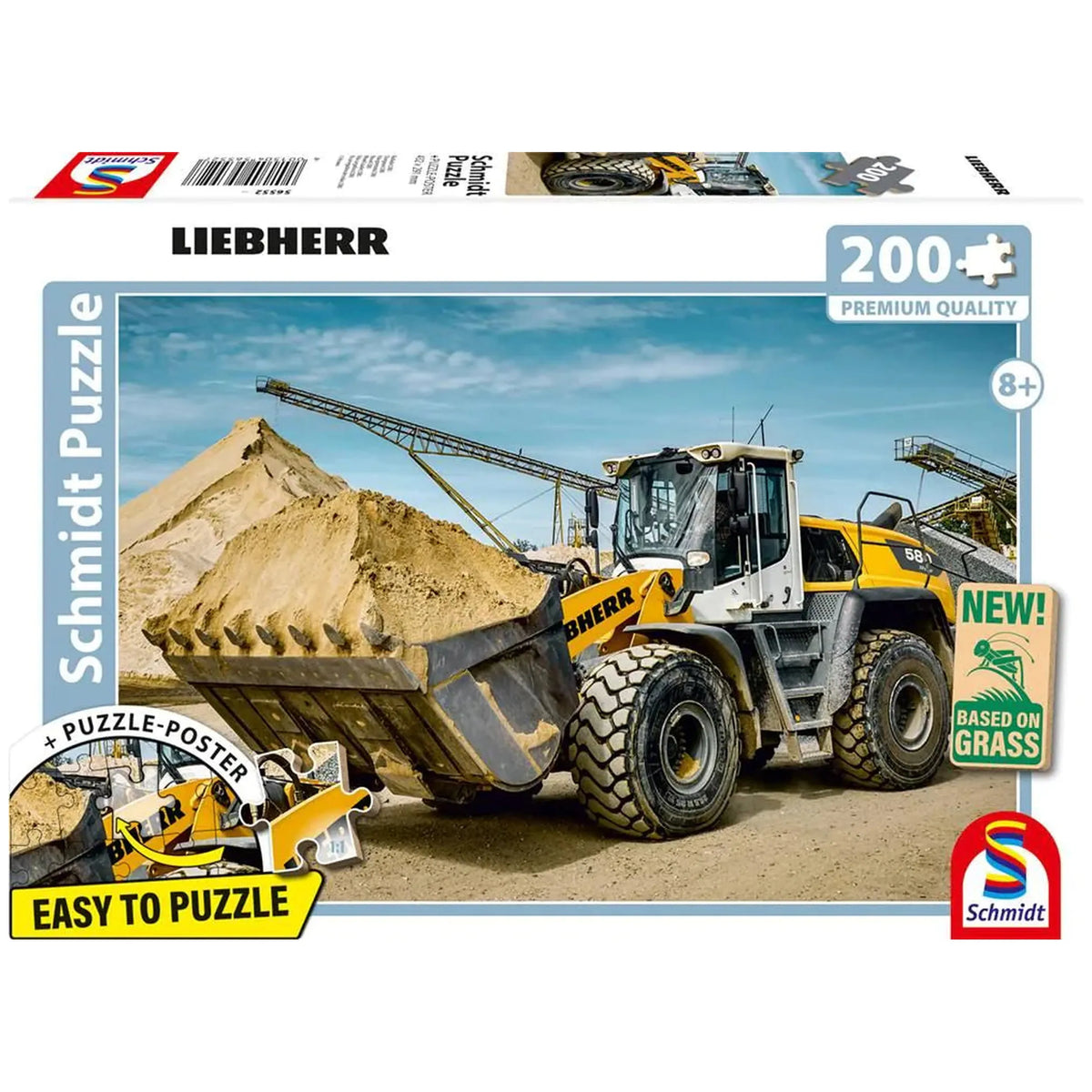 Schmidt Spiele - Pala Gommata L580 200 Pz - Puzzle