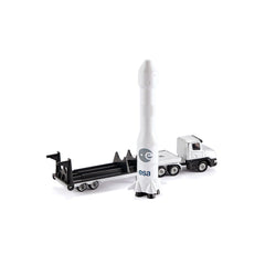 Siku - Rimorchio ribassato con razzo - Veicoli da gioco