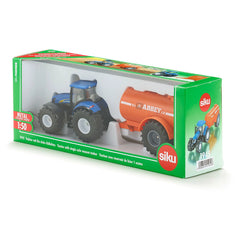 Siku - Tractor with single axle vacuum tanker - Play Vehicles