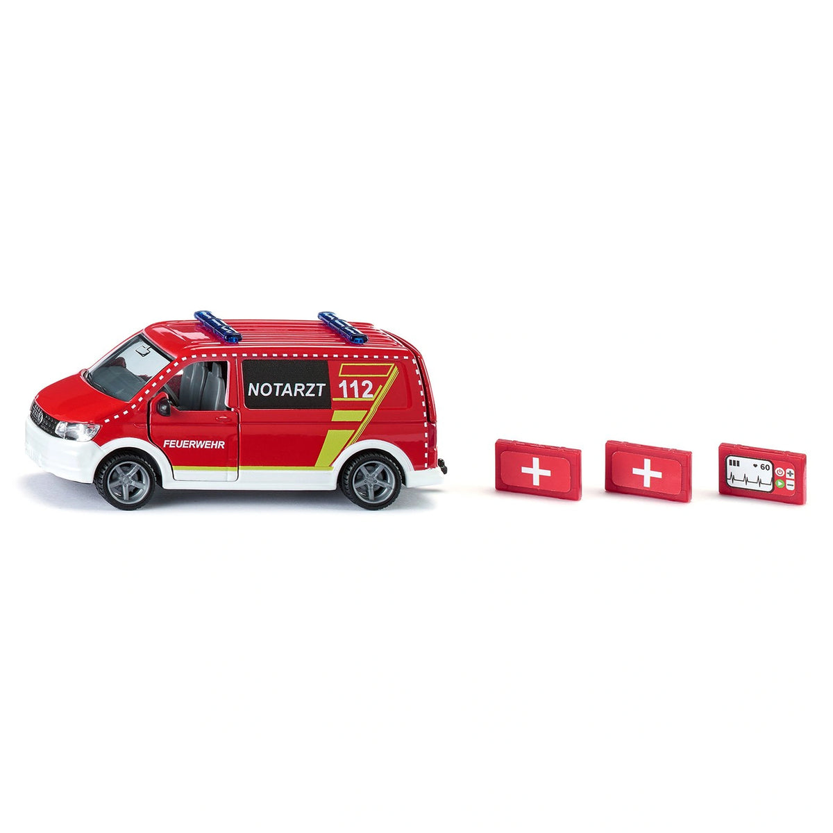 Siku - Volkswagen T6 Auto di Emergenza - Set di Giocattoli