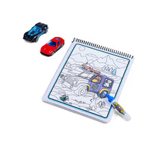 Simba - Libro da Colorare Acqua e Divertimento Cars - Arte e Fai da Te