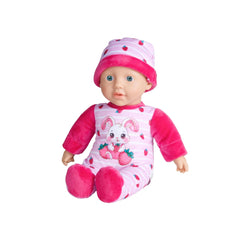 Simba - Dolls - Laura Strawbunny Soft Baby Doll - Pink Strawberry - 3 Yrs