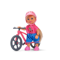 Simba - Dolls Playsets - Evi Love Mountain Bike - Pink Helmet - 3 Years