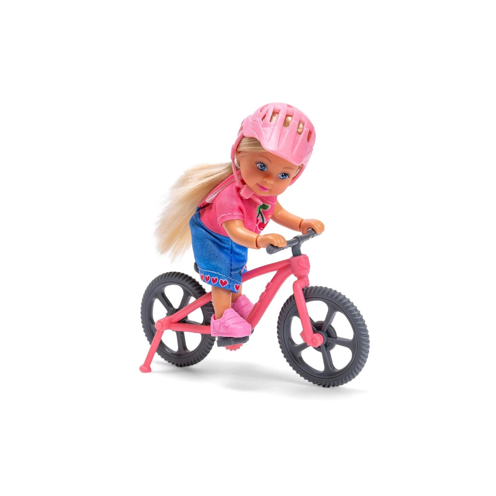 Simba - Dolls Playsets - Evi Love Mountain Bike - Pink Helmet - 3 Years