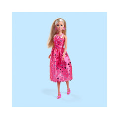 Simba - Bambole - Steffi Love Pink Love Doll - Abito Cuore Brillante - 3+ Anni