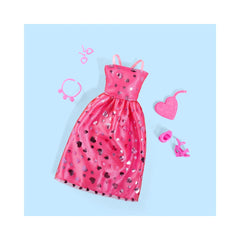 Simba - Bambole - Steffi Love Pink Love Doll - Abito Cuore Brillante - 3+ Anni