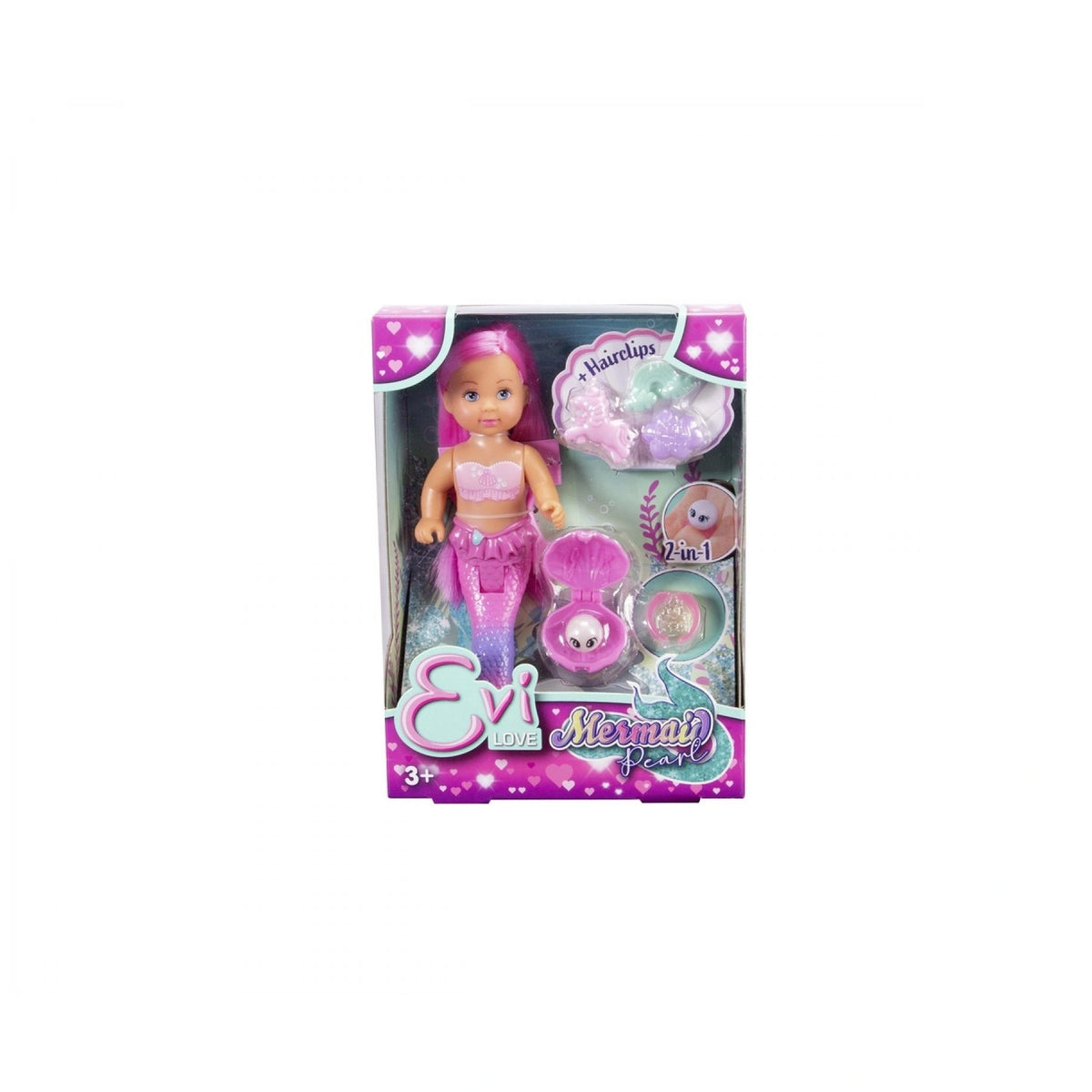 Simba - Evi LOVE Sirena Perla - Bambole, Set da Gioco e Figure Giocattolo