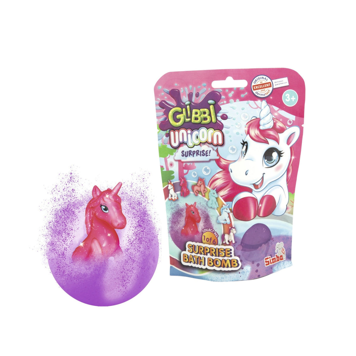 Simba - Glibbi Unicorn Bath Surprise Bomb - Bath Toys