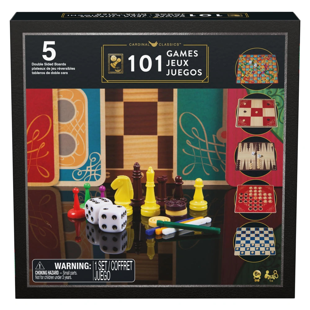 Spin Master - 101 Games Compendium Set - Giochi da Tavolo - 6 Anni - 58111219
