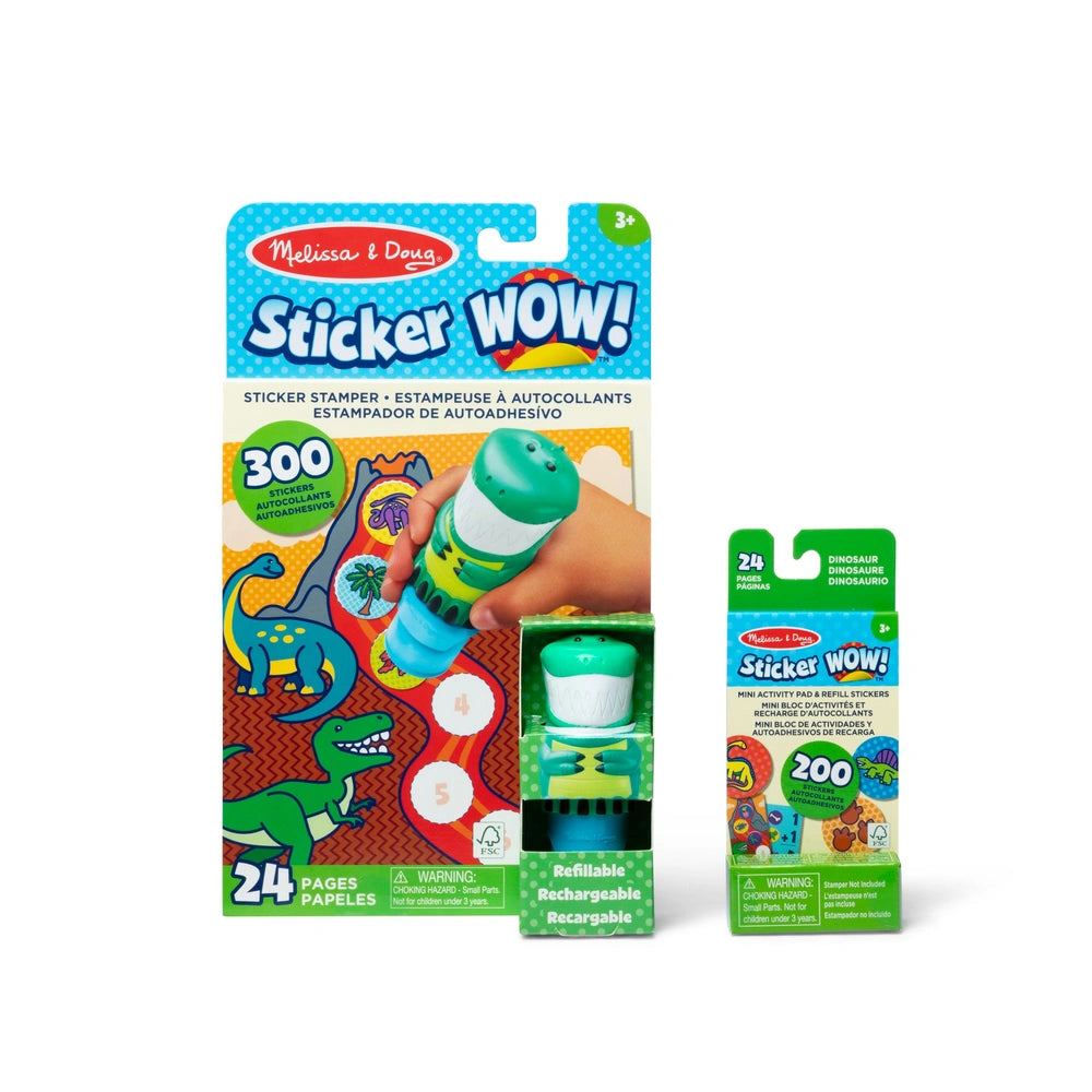 Spin Master - Melissa & Doug - Sticker WOW! - Arts & Crafts - Age +3 - +7 - MD - STICKER - WOW - 58100762