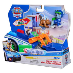 PAW Patrol Search & Rescue – Rocky e camion del riciclo a retrocarica