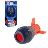 Spin Master - Aerobie Super Sonic Fin Catch Football Toy, Aerodynamic Russel Wilson Football Toys with Soft Construction, Outdoor Games for Kids Aged 8 & Up, Blue/Orange