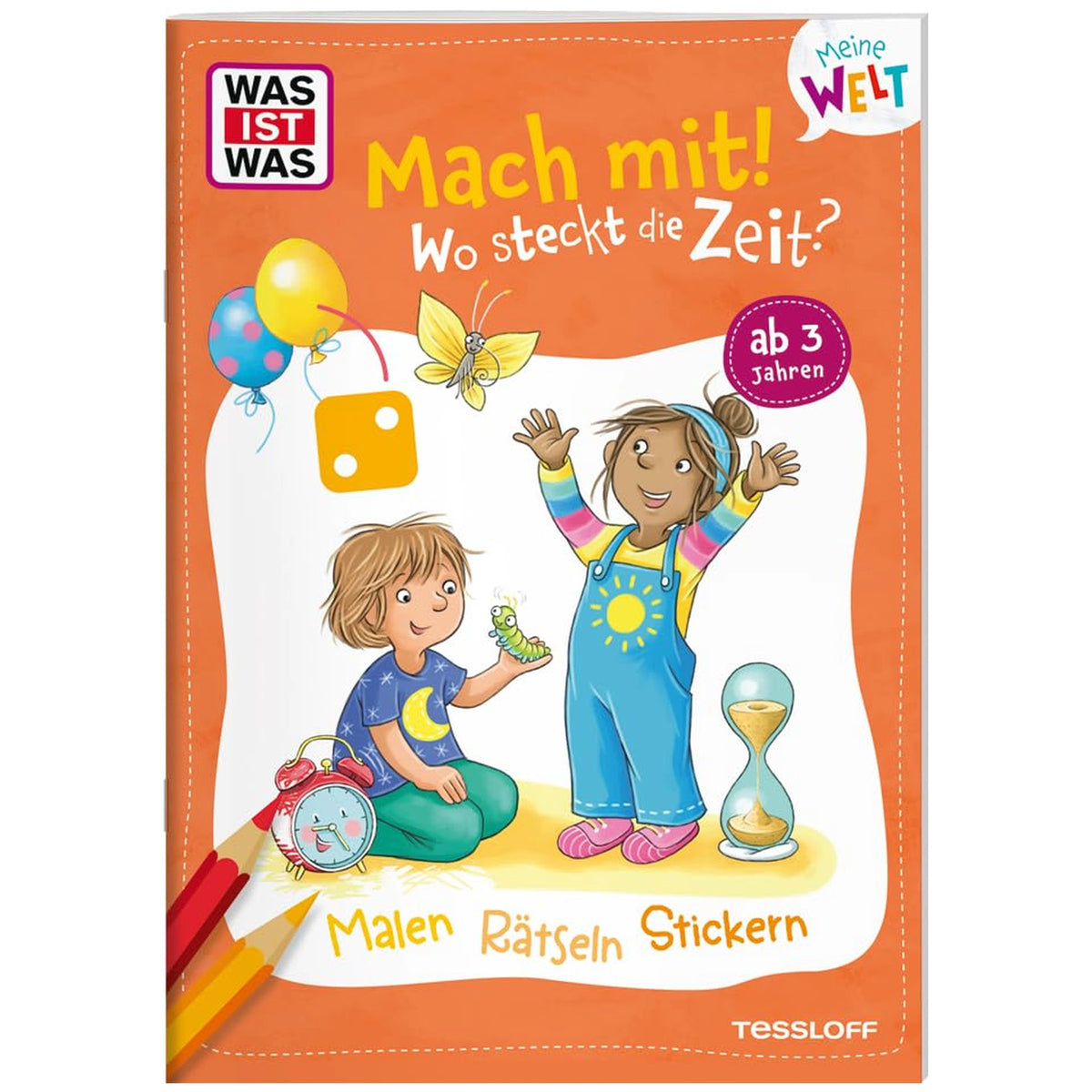 TESSLOFF - WAS IST WAS La mia vita Fai con Dove si nasconde il tempo - Giocattoli educativi - Edizione tedesca